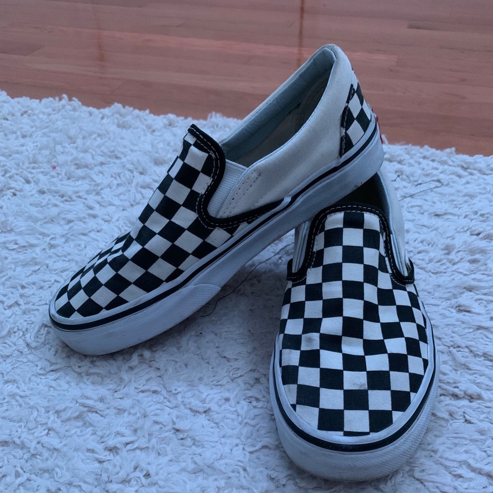 Checkered Vans